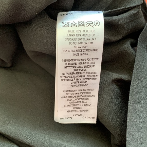 French Connection Astride Aliya Lace Mini Skirt in Moonless Night Flower App - Picture 12 of 12